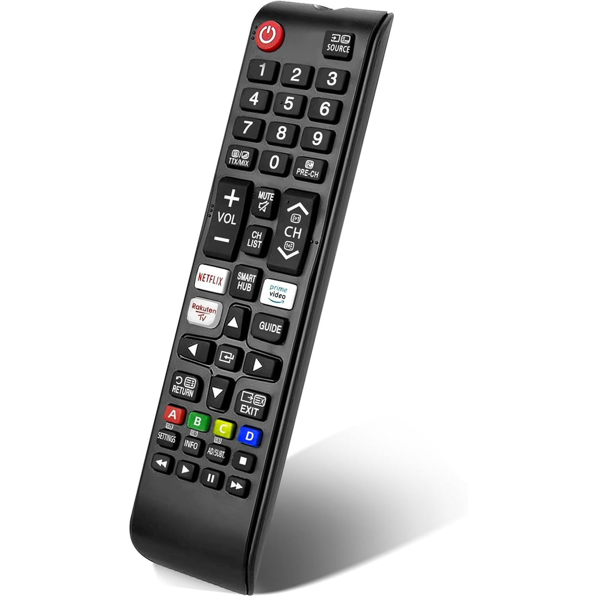 310683 - Telekomandë universale për televizorin Samsung me Netflix, buton Prime Video Rakute TV, për televizorë inteligjentë LED LCD UHD HDTV QLED 3D 4K 8K