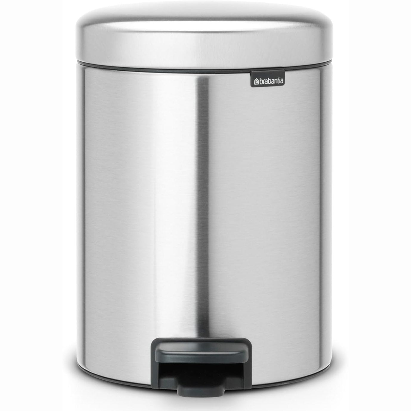 255516 - BRABANTIA NewIcon - Kosh plehrash me pedale 5 litra, ngjyrë çeliku mat