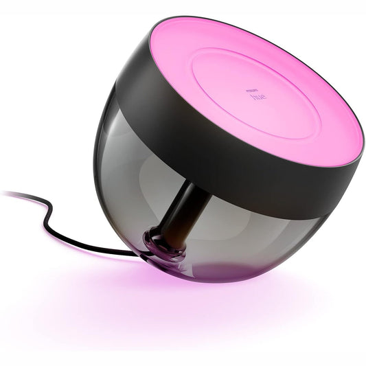 226118 - Llambë tavoline PHILIPS HUE White and color ambiance Iris LED, e zezë, 16 milion ngjyra, kontroll aplikacioni, e pajtueshme me Amazon Alexa