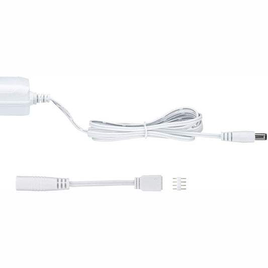 224863 - Paulmann 79832 Furnizues Universal me Energji në Plug, 12 Watt, 230/12V DC, Transformator Plastik