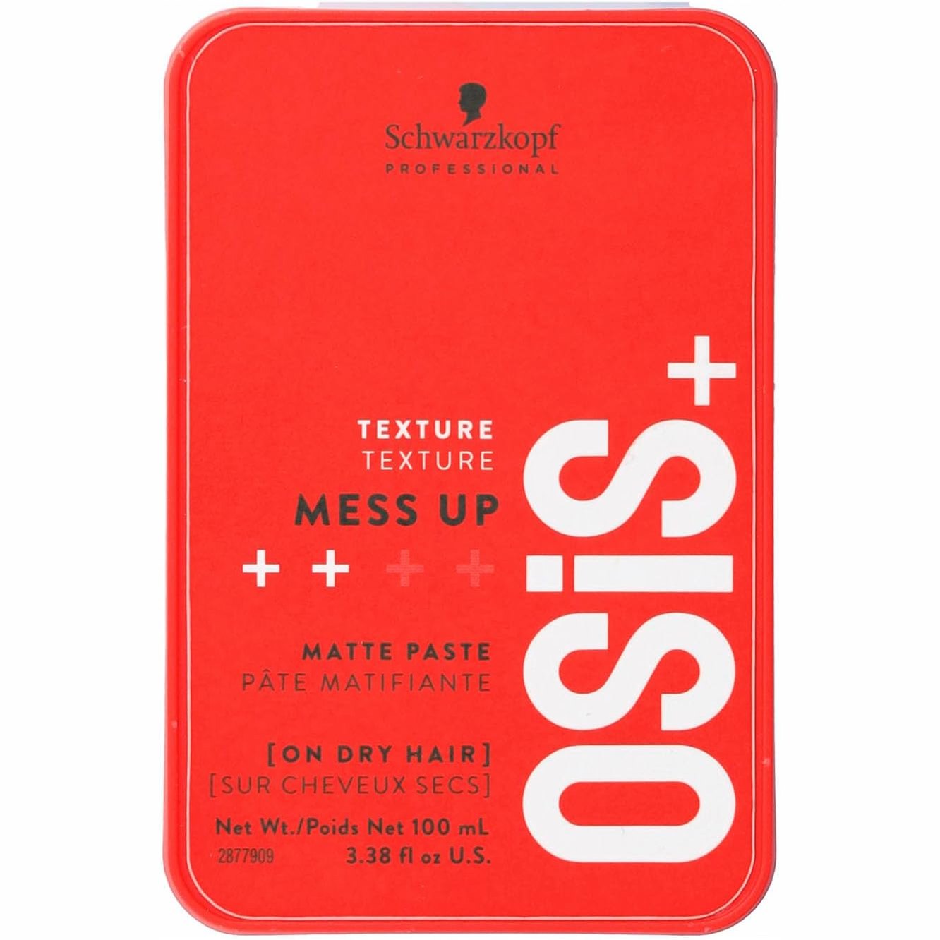 318017 - SCHWARZKOPF PROFESSIONAL Osis+ Texture Mess Up, pastë mat për lëkurë, 100 ml