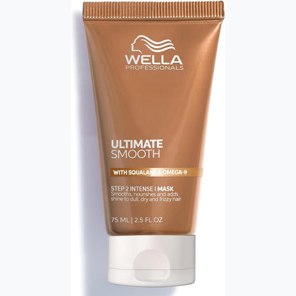 272088 - Wella Professionals Maskë për ristrukturimin e flokëve Ultimate Smooth 75 ml - Maskë flokësh me Squalane dhe Omega 9, për flokë të thatë, të zbehtë dhe të çrregullt