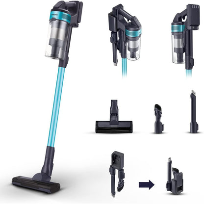 144146 - SAMSUNG Fshesë me Korrent Jet™ 60 Turbo VS15A6031R1/ET pa Tel, pa Qese, Fuqi 150W, Jetëgjatësi Baterie Deri në 40 Minuta