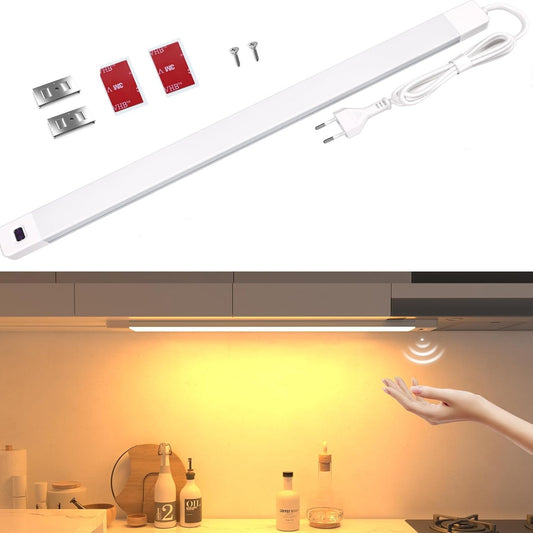 216157 - HENSAM Dritë LED nën dollap 42 cm me çelës dorë, e bardhë e ngrohtë 3000K