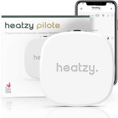 164477 - HEATZY - Moduli i Kontrollit WiFi për Radiator, i Bardhë