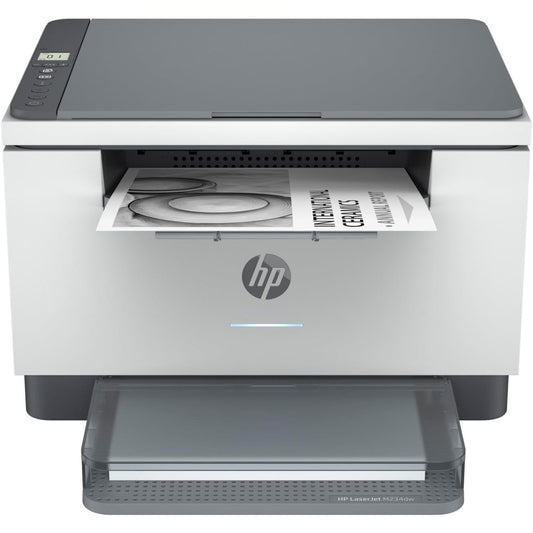 126131 - HP LASERJET M234DW 6GW99F, Printer A4, Printim Automatik Dypalësh Bardhë e Zi, 29 faqe/min, USB, Wi-Fi, Ethernet, HP Smart, Ekran LCD me Ikona, Gri - Pa Faks, Pa ADF