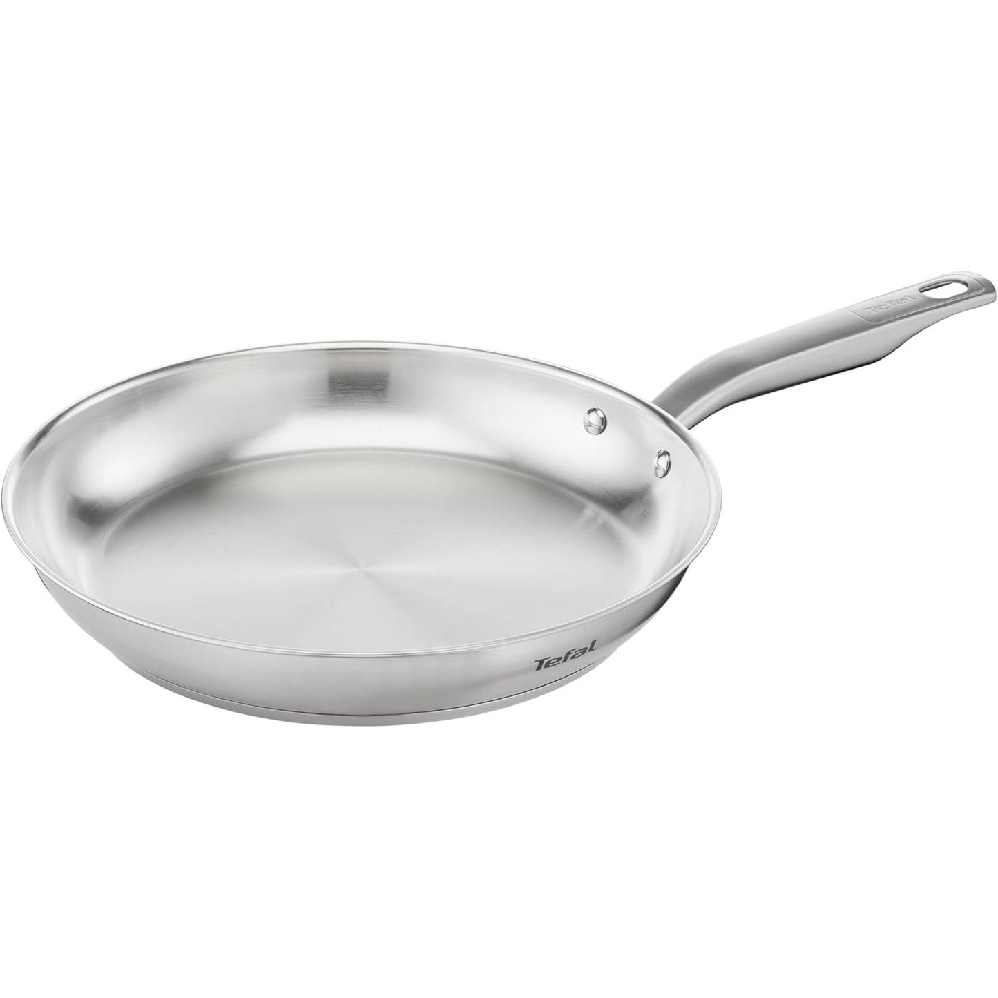213559 - TEFAL Tigan 28 cm, çelik inox i pa veshur, i pajtueshëm me induksion