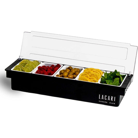 175807 - LACARI Mbajtëse Erëzash, Enë për Përbërës dhe Koktejle me 5 Shtresa