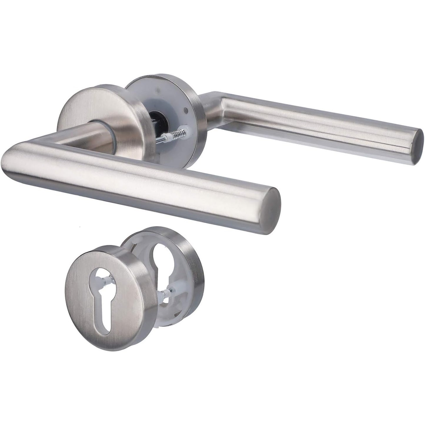 164320 - ALPERTEC Moskau-II 88020510 - Dorezë Dere prej Çeliku Inox me Rozetë