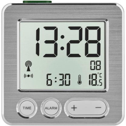 257450 - TFA DOSTMANN 60.2545.54 Orë alarmi me radio dixhitale, plastikë, 66 x 22 x 68 mm