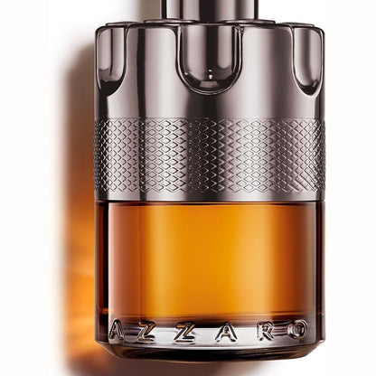 311110 - AZZARO WANTED BY NIGHT - Eau de Parfum për Burra, 100 ml, Aromë Druri dhe Amberi, Nota Druri dhe Mbështjellëse, Me Kanellë, Kedër dhe Duhan