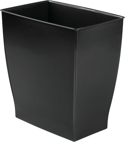 223138 - IDESIGN Kosh Mbeturinash Mono 64772EU - Drejtkëndësh, 28.4 x 18.9 x 30.3 cm, i Zi, Plastik