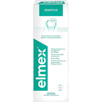 306627 - ELMEX Shpëlarës goje Sensitive, 400 ml, pa alkool, për mbrojtje kundër dhëmbëve të ndjeshëm