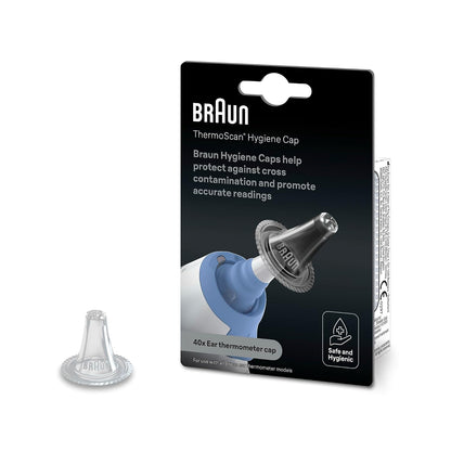 322066 - BRAUN Kapakë Higjienike ThermoScan, 40 copë, Të pajtueshme me termometrat e veshit Braun ThermoScan, LF40
