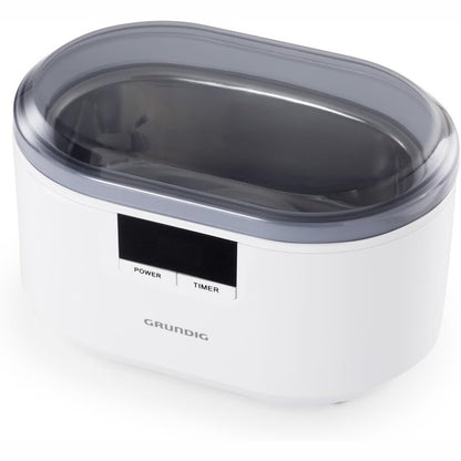 292788 - GRUNDIG Pastrues ultrasonik UC 6620 - Pastrim ultrasonik 500 ml - Fuqi 50 W - Mbajtëse ore e integruar - E bardhë