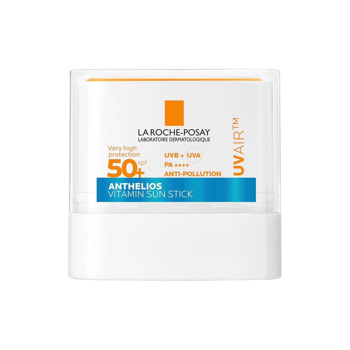 312098 - LA ROCHE-POSAY Anthelios UVAIR Stick me Vitaminë për Diell SPF50+, Teksturë e Lehtë, Madhësi Udhëtimi, 10 ml