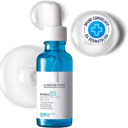 271273 - LA ROCHE POSAY Serum i koncentruar anti-rrudhë Hyalu B5, 30 ml, efekt rigjallërues, me 4 lloje të acidit hialuronik dhe vitaminës B5