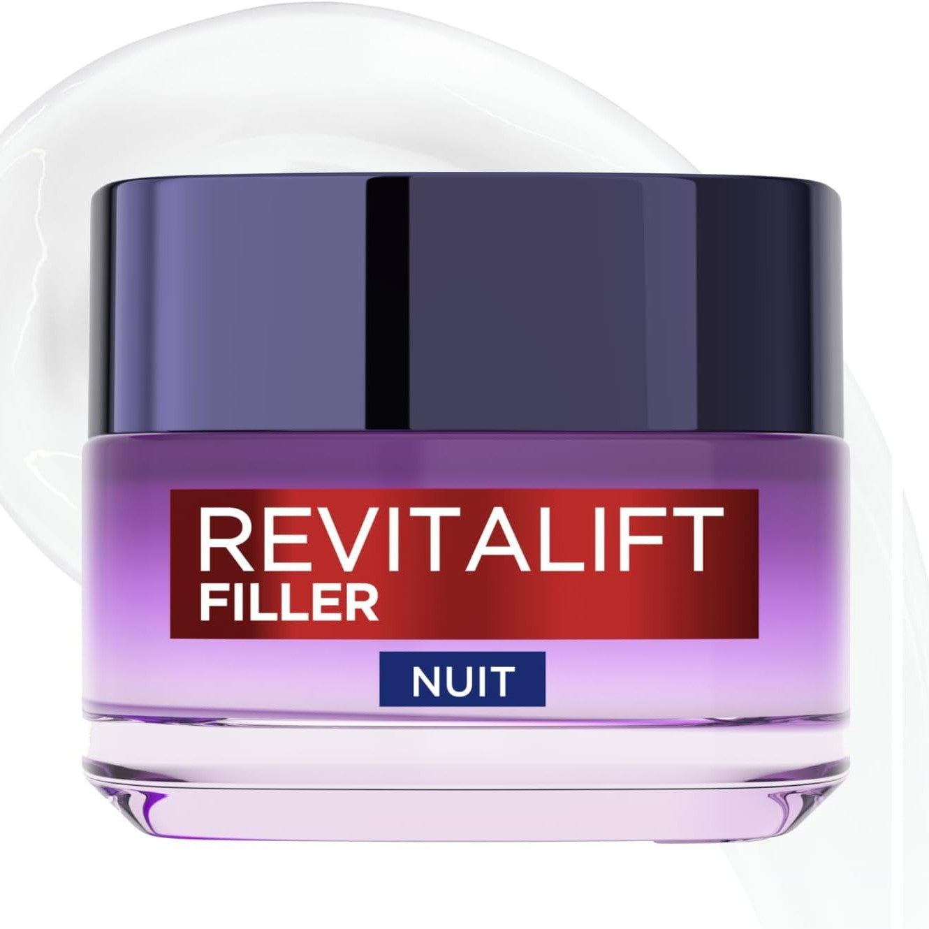 317847 - L'ORÉAL PARIS Krem nate kundër rrudhave dhe rimbushës i vëllimit, I përqendruar në acid hialuronik, 50 ml
