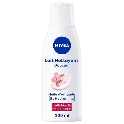 297765 - NIVEA Qumësht Pastrues i Butë për Fytyrën - Efektivitet i Ujitjes - 200 ml