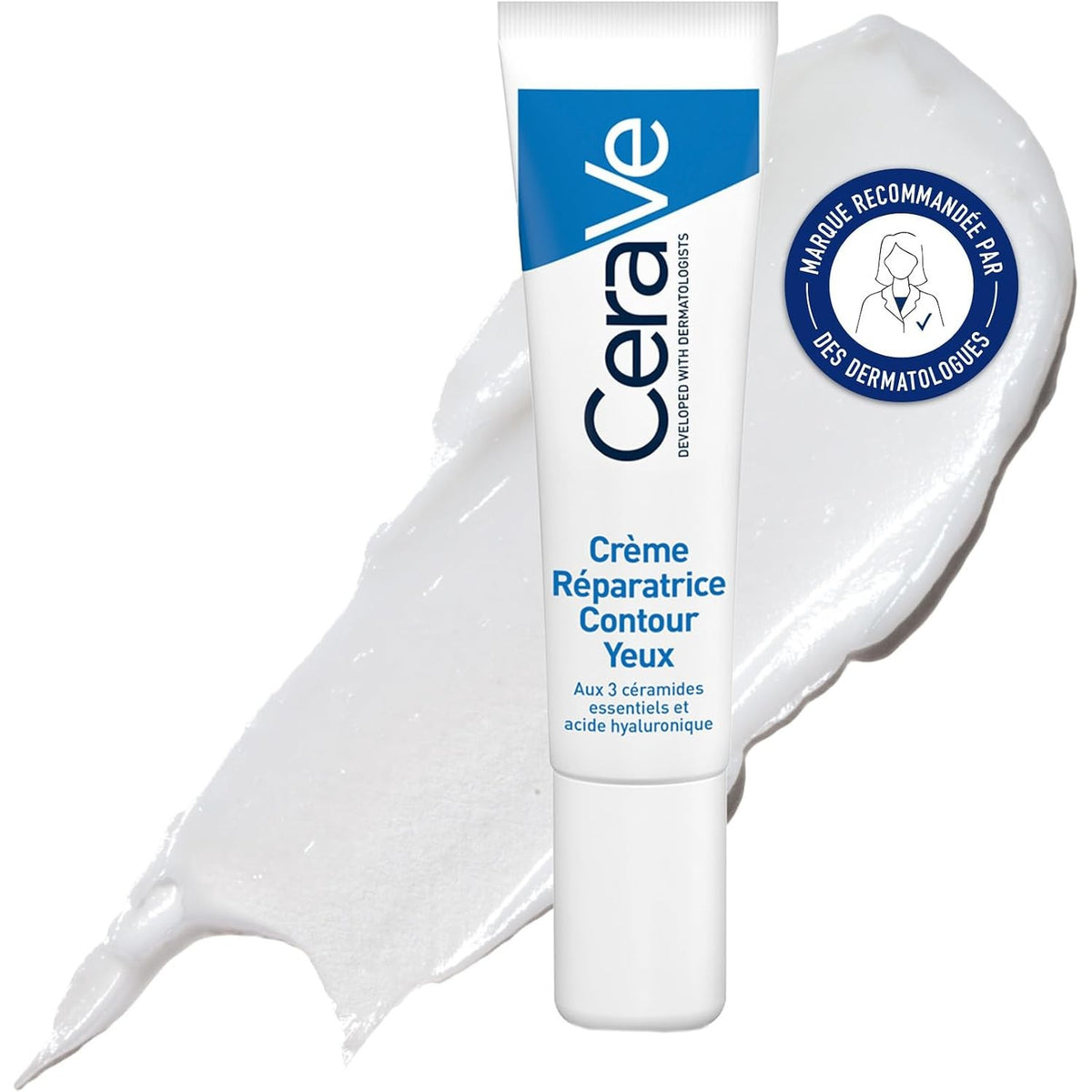 318419 - CERAVE Krem për sytë Riparues, 14 ml, për të gjitha llojet e lëkurës, zvogëlon qarqet e errëta dhe ënjtjen