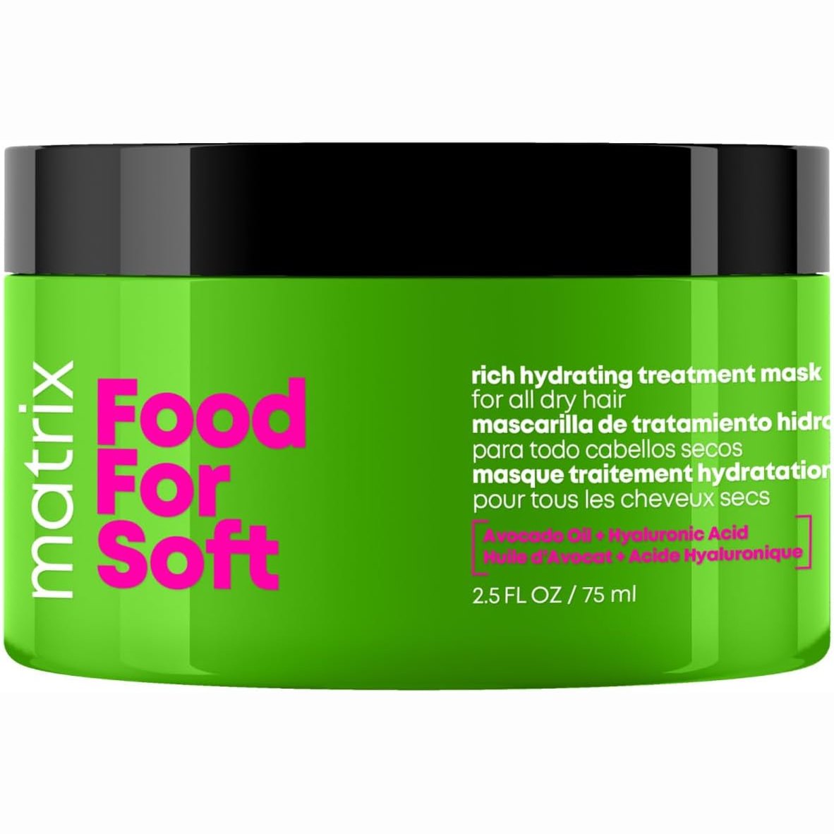 312085 - MATRIX Maskë Hidratuese për Flokë të Thatë, me Vaj Avokadoje dhe Acid Hialuronik, 75 ml