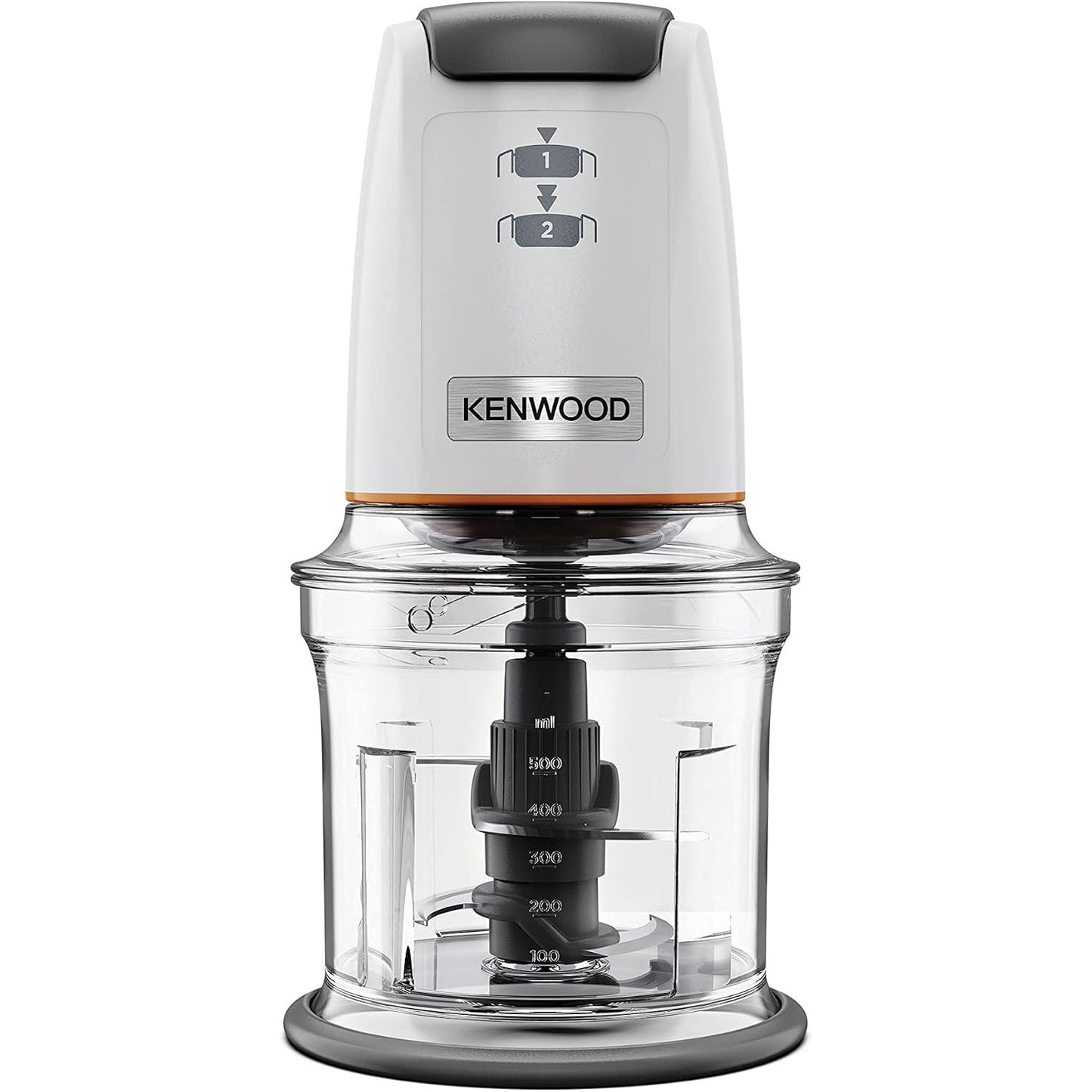 277467 - KENWOOD EasyChop CHP61.000WH, copëtues me katër tehe, tas 0.5 l, 2 shpejtësi, 500 W, i bardhë