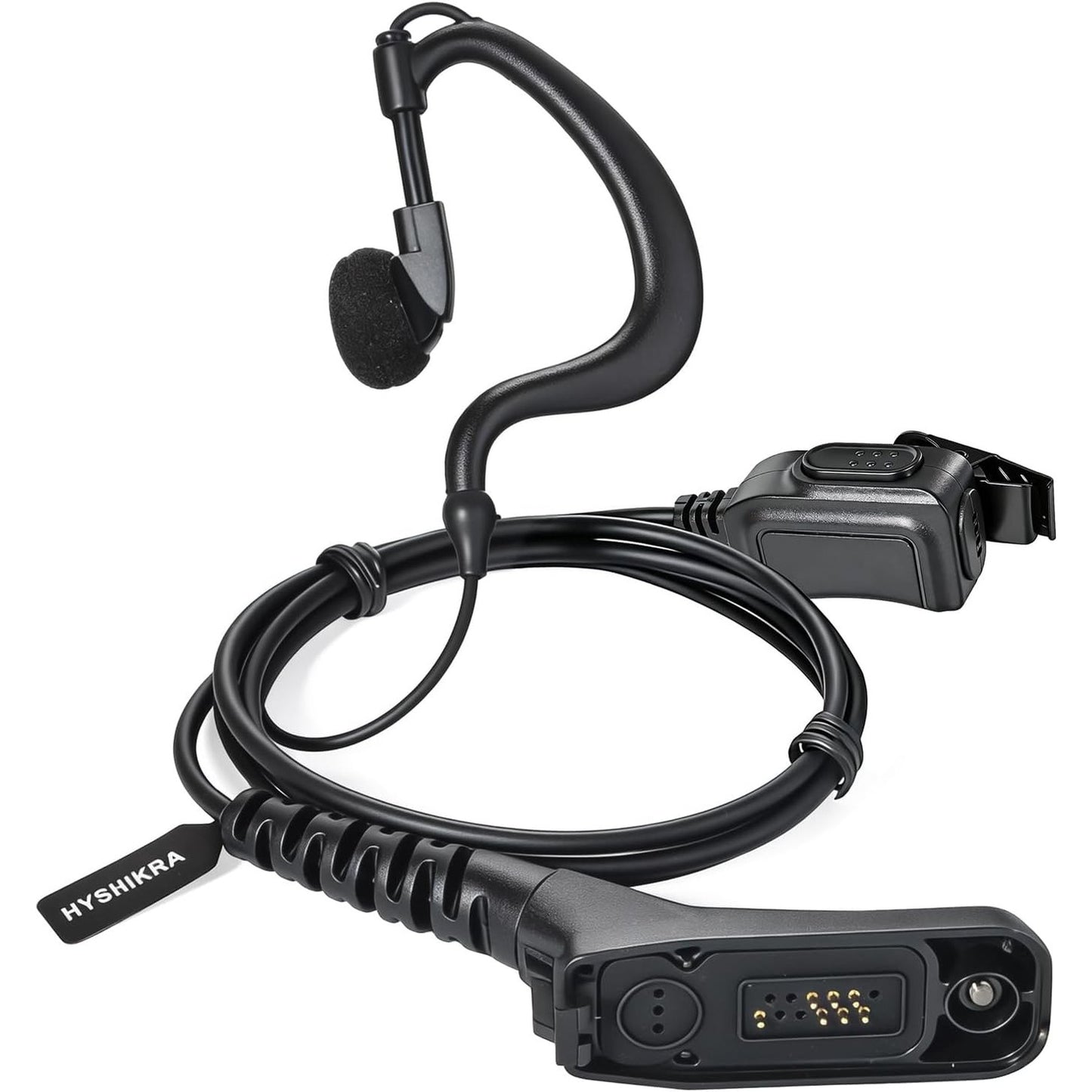 276933 - HYSHIKRA Kufje me Mikrofon me Shumë Kunja, të Përputhshme me Motorola DP3400 DP4400 DP4800 DGP4150, Radio me Dy Kalime XiR-P8200 Xpr-6300
