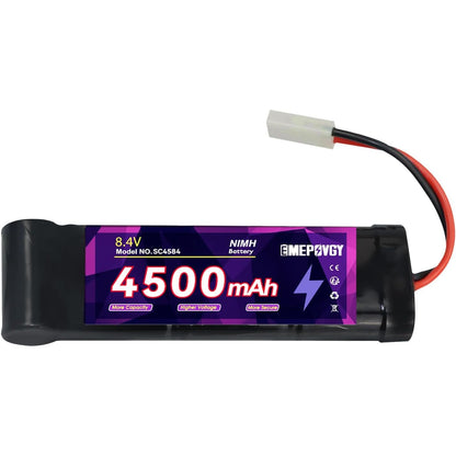 305363 - EMEPOVGY Bateri 8.4V RC NiMH, kapacitet 4500mAh, 7 qeliza, lidhës TMY