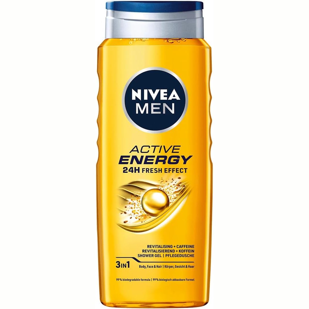 321927 - NIVEA MEN Xhel dushi Active Energy, 500 ml