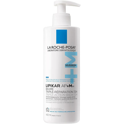 311588 - LA ROCHE-POSAY Lipikar Balsam AP+Max, 400ml, për lëkurë shumë të thatë ose të prirur ndaj atopisë, me niacinamidë dhe neurobiomë
