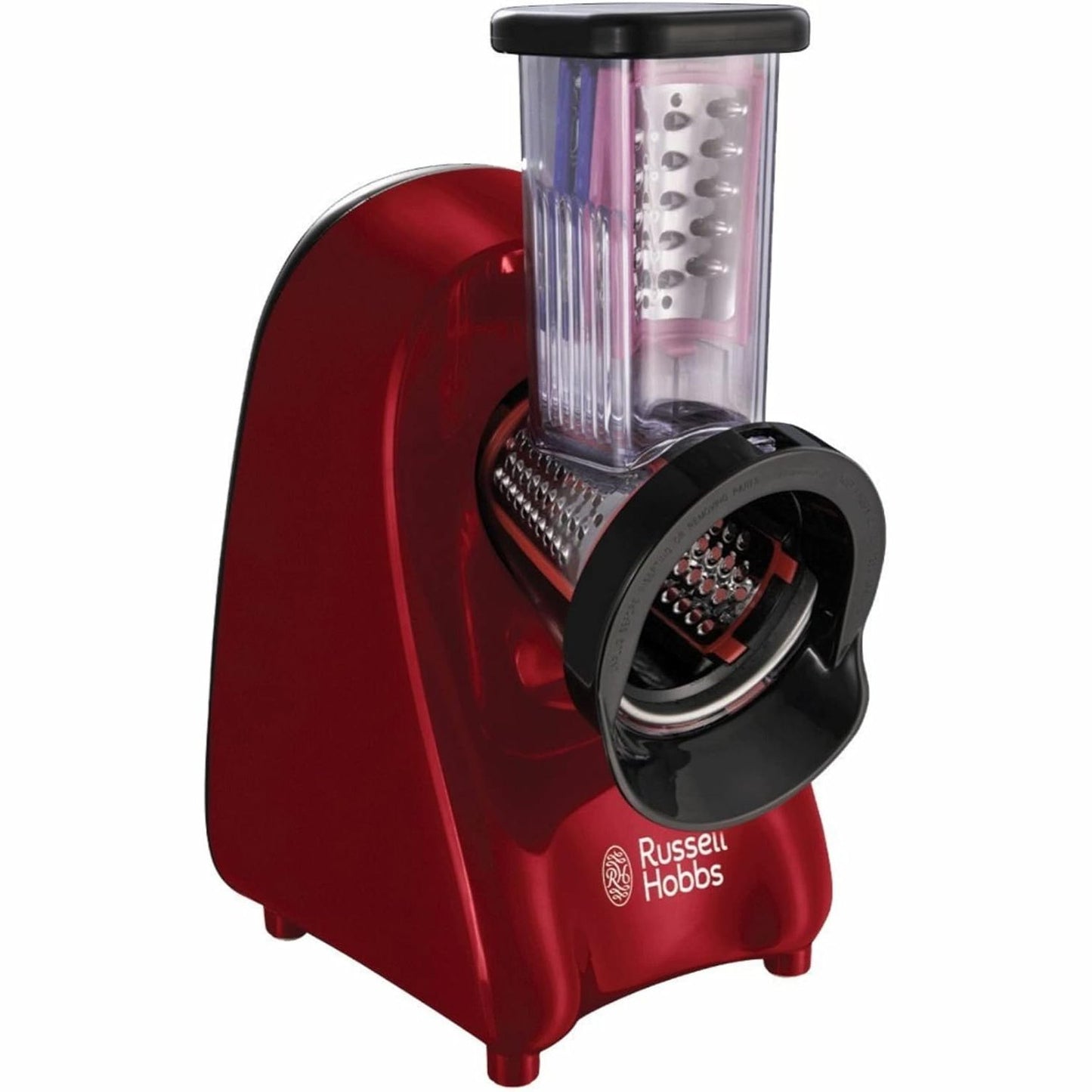 162351 - RUSSELL HOBBS Grirëse Elektrike për Perime dhe Sallate, 200 W, 3 Funksione Grirjeje (e Trashë, e Imët, e Prerë në Feta), Prerë dhe Vazhdo, Modeli 22280-56