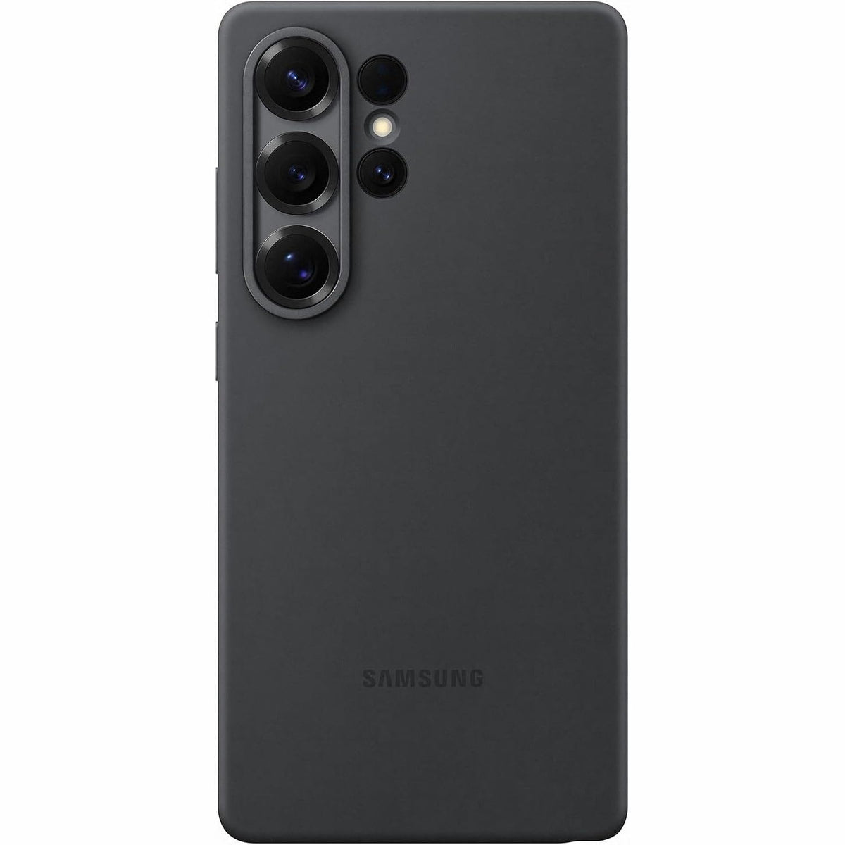 310400 - Samsung EF-PS938 Mbrojtëse silikoni për telefon inteligjent, për Galaxy S25 Ultra, Rezistent ndaj goditjeve, e hollë dhe rezistente ndaj kapjes, e zezë.