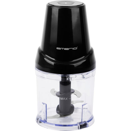 162795 - EMERIO Përpunues Ushqimi, Kapacitet Ene 500 ml, Motor DC 400 W, Copëtues Elektrik Shumëfunksional me 4 Tehe Çeliku Inox për Mish, Qepë, Fruta dhe Perime