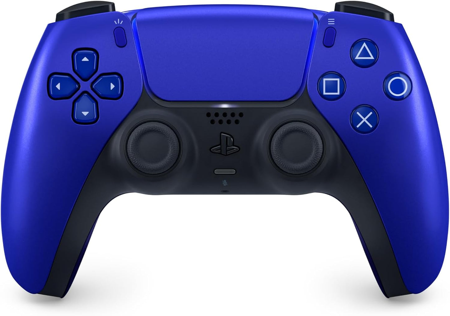 319485 - SONY Kontrollues Zyrtar DualSense 5, Pa Tel, Bateri e Rikarikueshme, Bluetooth, I Përputhshëm me PS5 dhe PC, Ngjyra: Blu Kobalti