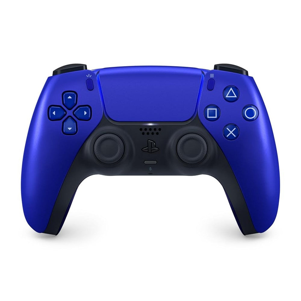 319486 - SONY Kontrollues Zyrtar DualSense 5, Pa Tel, Bateri e Rikarikueshme, Bluetooth, I Përputhshëm me PS5 dhe PC, Ngjyra: Blu Kobalti