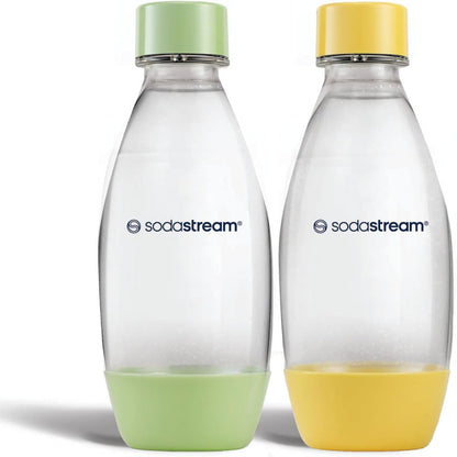 224142 - SODASTREAM Shishe plastike 0.5L, Pa BPA, jeshile dhe e verdhë, pako me 2