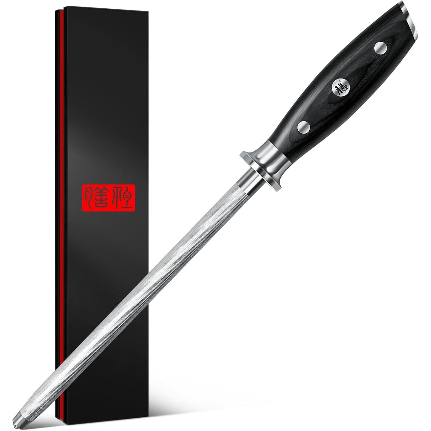222546 - SHAN ZU Mprehës thikash japoneze, 20 cm, çelik super i lartë karboni, për thika kuzhine prej çeliku inox