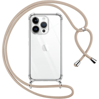267214 - PNAKQIL - Mbrojtëse telefoni për iPhone 14 Pro, silikon i butë transparent, mbulesë mbrojtëse kundër rënies, 6.1", ngjyrë kaki