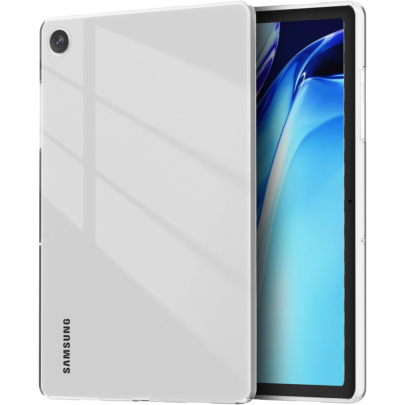274750 - LUNIVOP Mbulesë mbrojtëse për tablet, e pajtueshme me Samsung Galaxy Tab A11 A9, 8.7 inç, TPU silikoni transparent