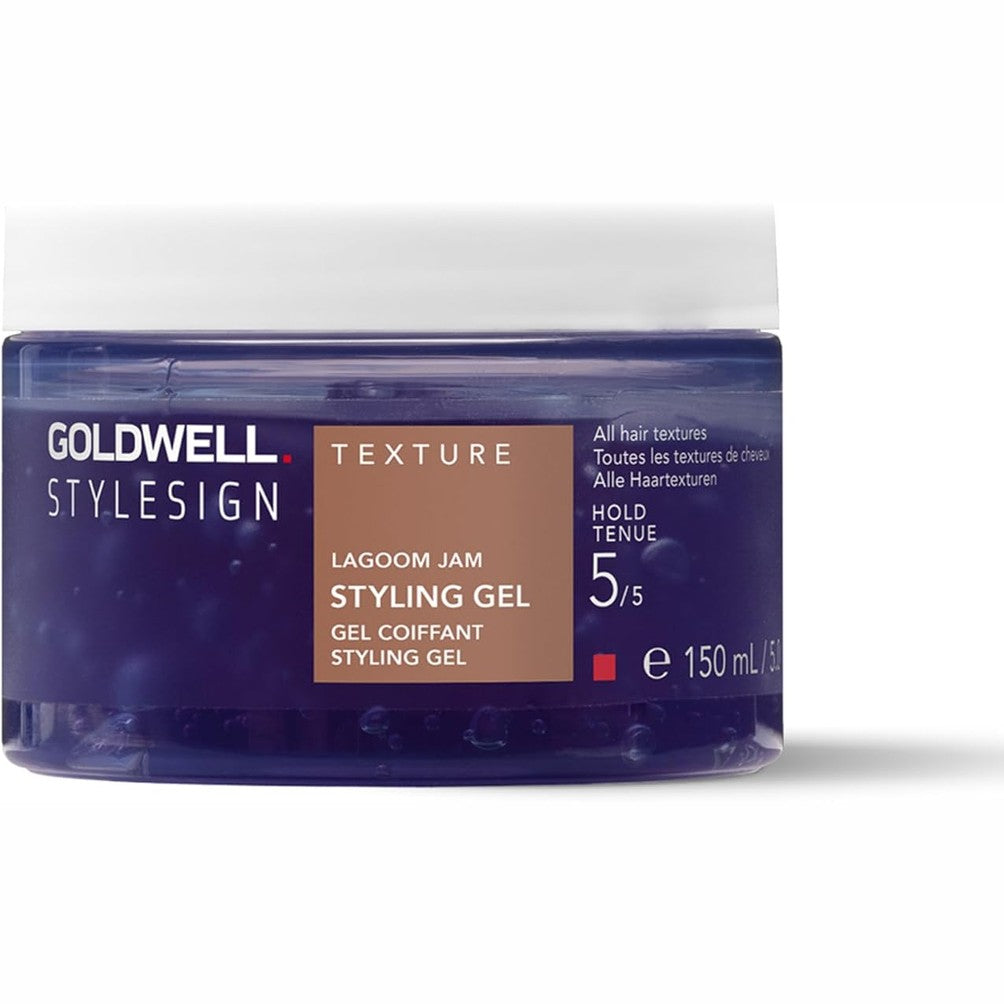 306576 - Goldwell Xhel Stilimi StyleSign Texture Lagoom Jam – Fiksim dhe vëllim ekstra i fortë për të gjitha llojet e flokëve, 150 ml