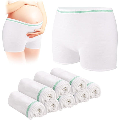 275598 - CARER - Të brendshme me 8 shtresa - elastike pa qepje për shtatzëni, për prerje cezariane, mosmbajtje urinare - Madhësia XL