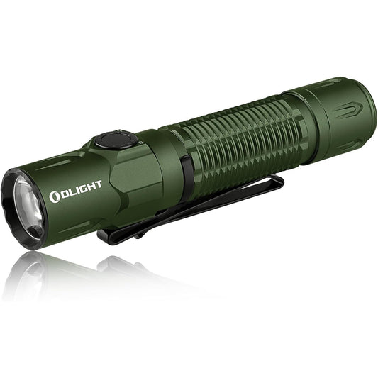 226043 - OLIGHT Dritë dore ultra e fuqishme LED Warrior 3S 2300 Lumens, pishtar taktik i rikarikueshëm 300M IPX8, me sensor afërsie, çelës të dyfishtë, karikim USB
