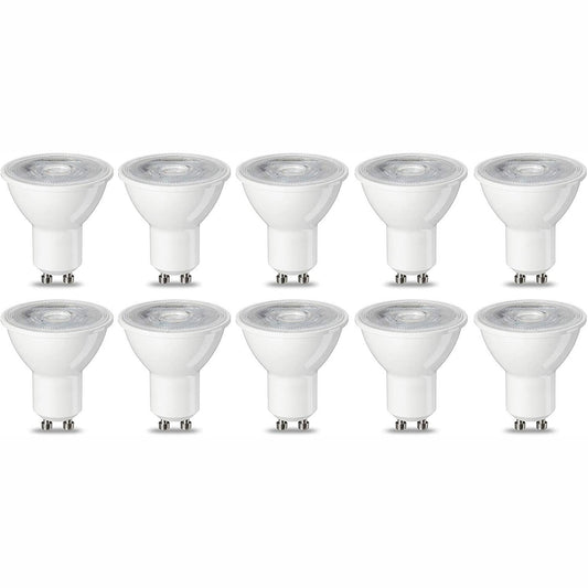 263068 - Amazon Basics Llampa LED, me njolla GU10, 4.7 W, e bardhë e ngrohtë, 10 copë (1 pako)