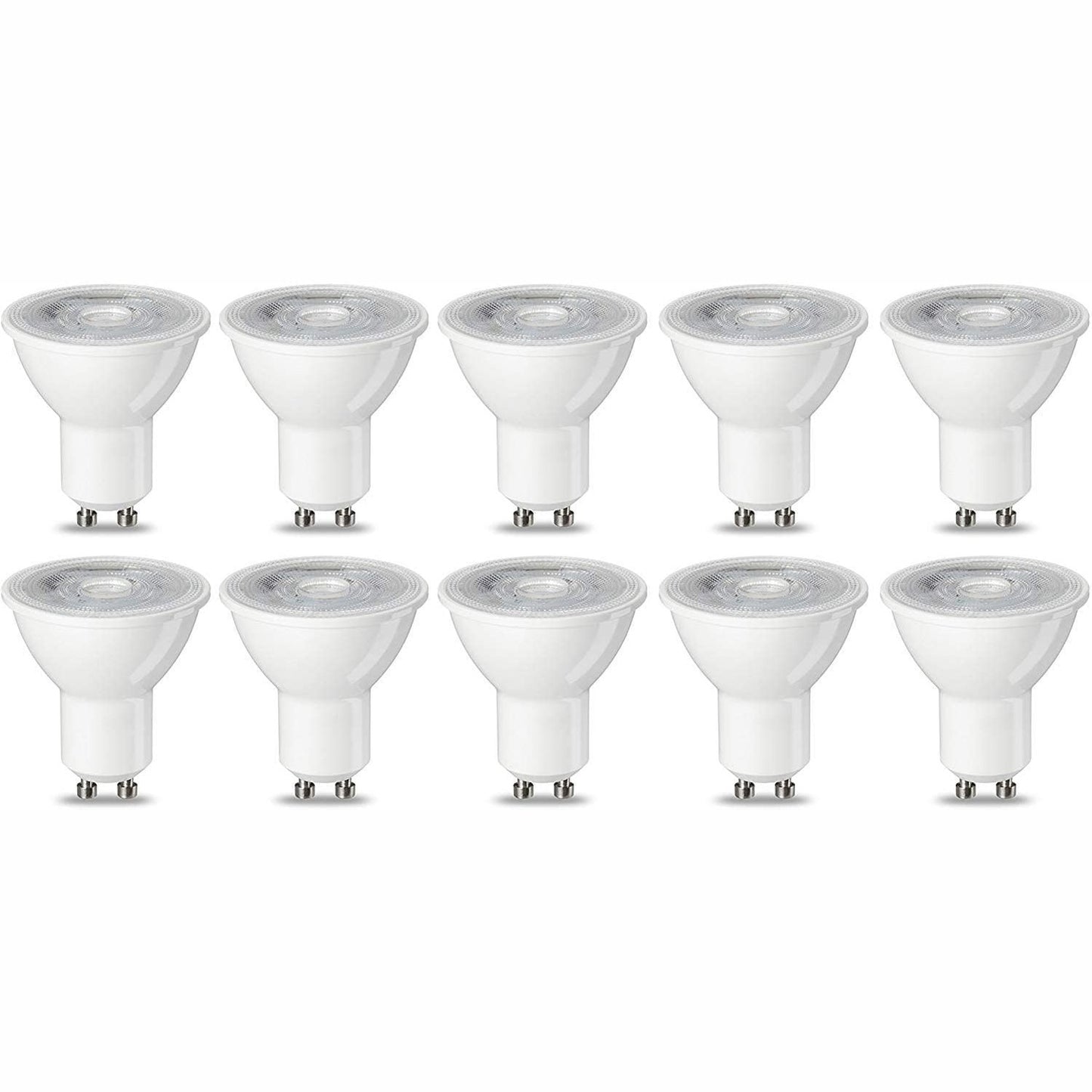 247960 - AMAZON BASICS Llampa LED GU10, 4.7 W (ekuivalente me 50 W inkandeshente), e bardhë e ngrohtë, pa errësim, 9 copë.