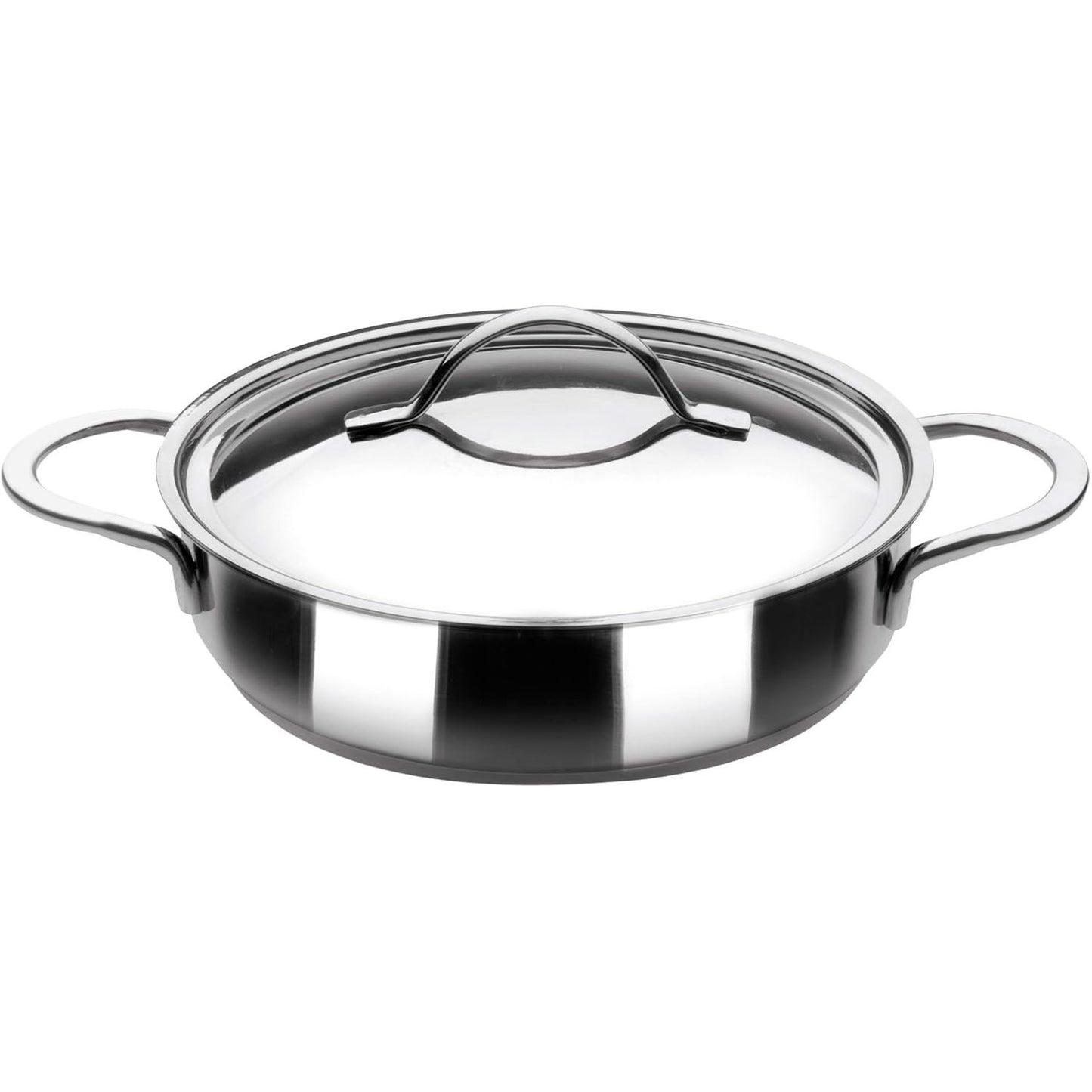 213945 - IBILI Tenxhere Noah me kapak, 18 cm, çelik inox 18/10, e përshtatshme për induksion