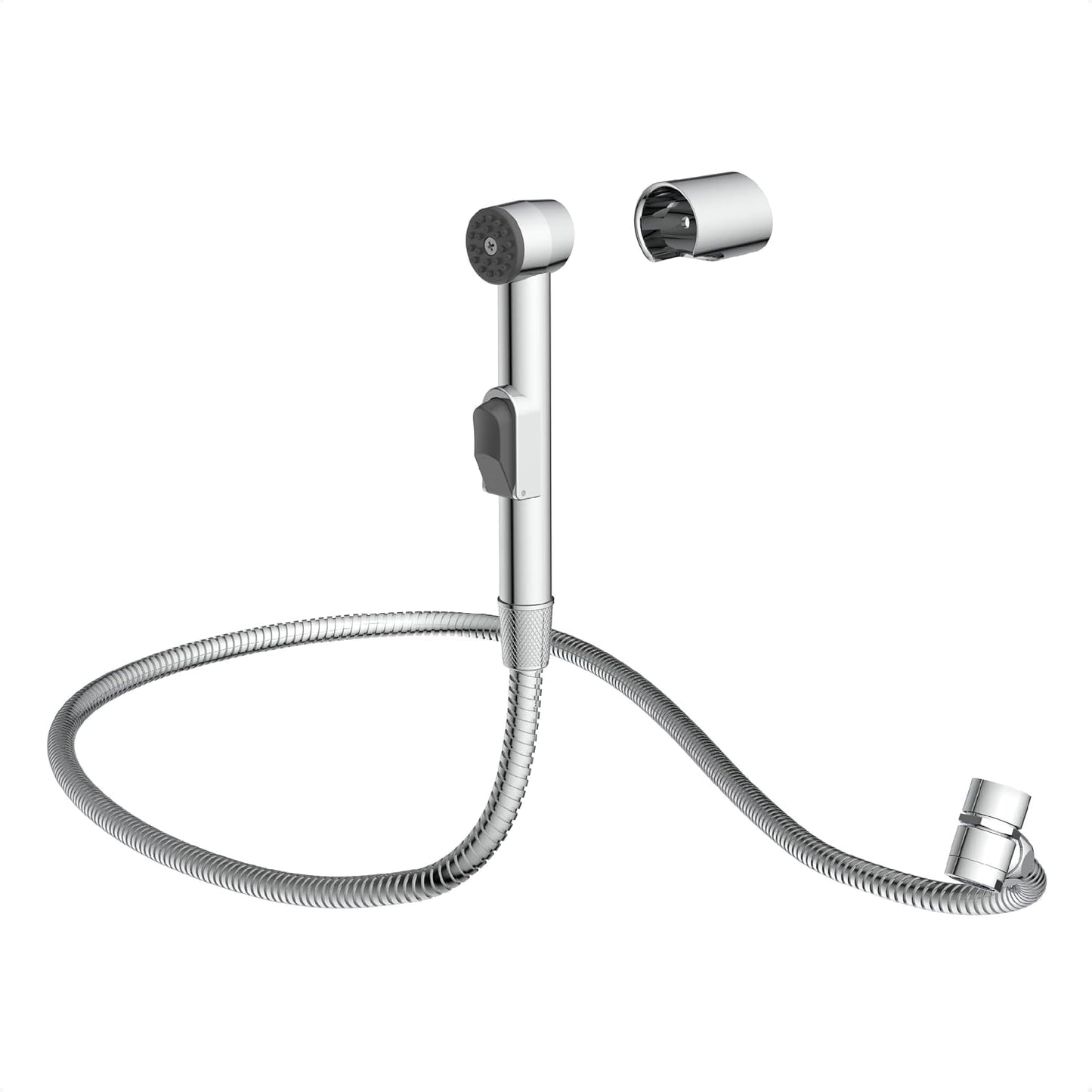 289180 - EISL Kokë Dushi Lavamani DX25, Dush Dore për Kuzhinë, Banjo, Lavanderi, Set me Tub 150 mm dhe Adaptor, Krom