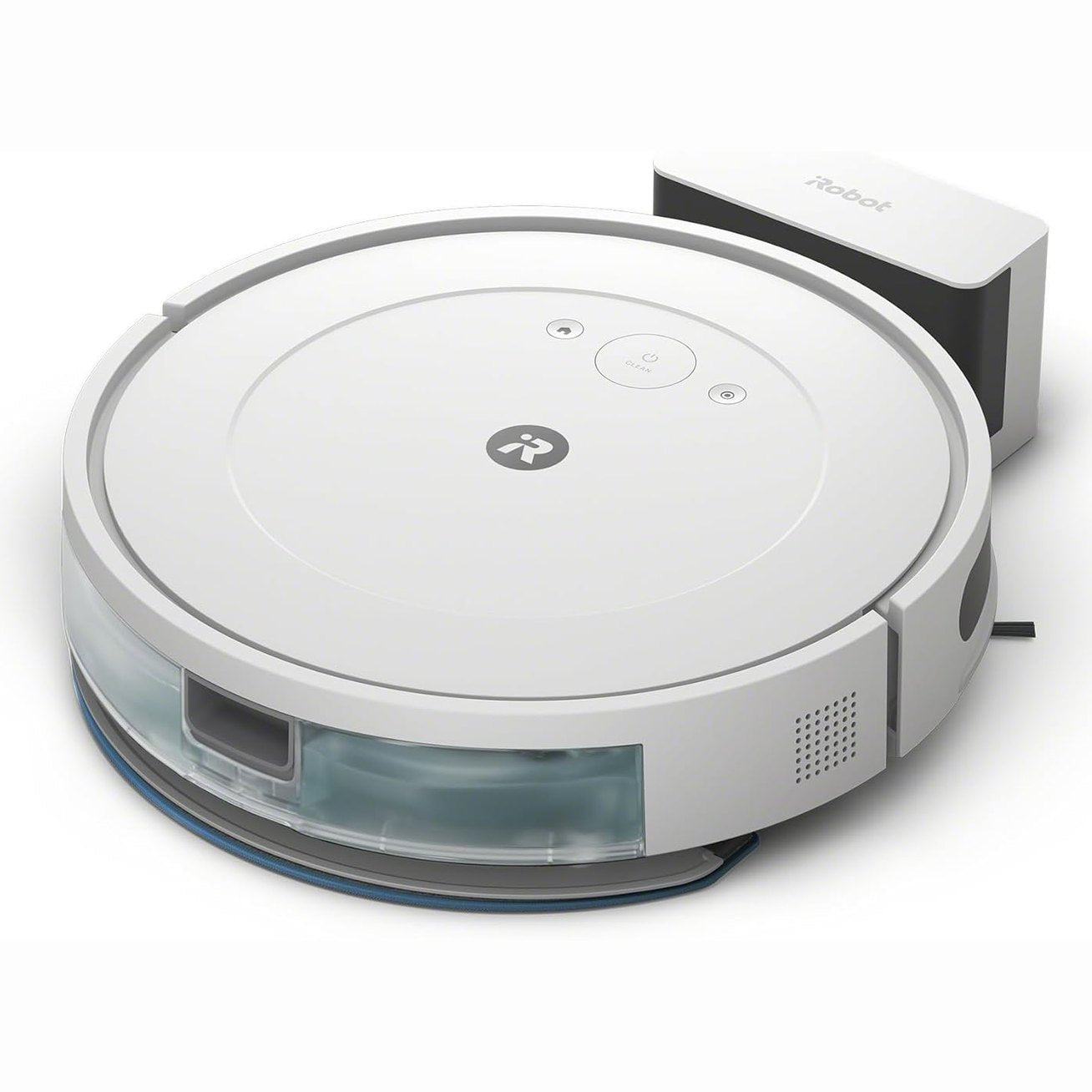 162036 - iROBOT Roomba Combo Essential, Robot Fshesë dhe Thithës, Sistem Pastrimi 4-Fazë, 3-Nivele Thithjeje, Kontrollueshëm përmes Aplikacionit, Ngjyra e Bardhë