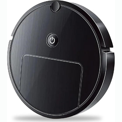 184766 - ROBOT GJENERIK I PASTRIMIT, Ultra i Hollë 4.2 cm - Autonom, Jetëgjatësi e Baterisë 40 Minuta, Zhurmë e Ulët 15dB, Jastëkë Mopi të Disponueshëm të Përfshirë (10 Copë) - Ngjyra e Zezë