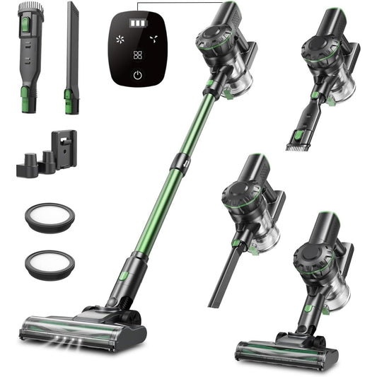 221065 - VEXILAR - Fshesë me korrent pa tel V9Pro 50KPa, 60 minuta, 6-në-1, motor pa furça, LED, filtër HEPA, bateri e lëvizshme