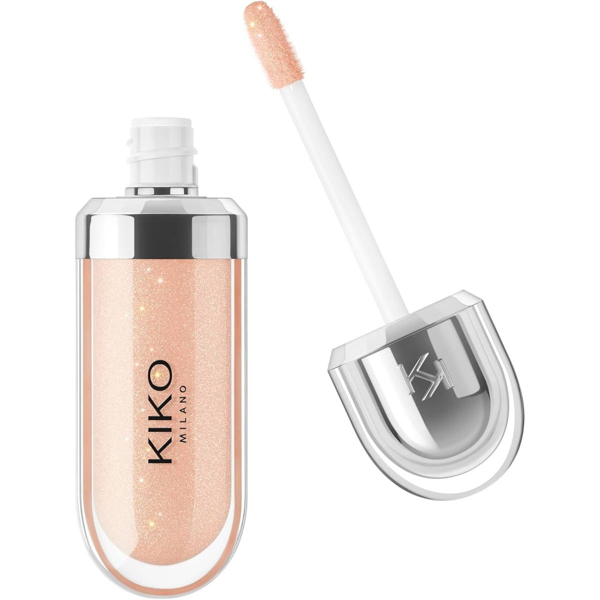 297484 - KIKO MILANO Shkëlqyes buzësh 3D Hydra Lipgloss 02, zbutës me efekt 3D